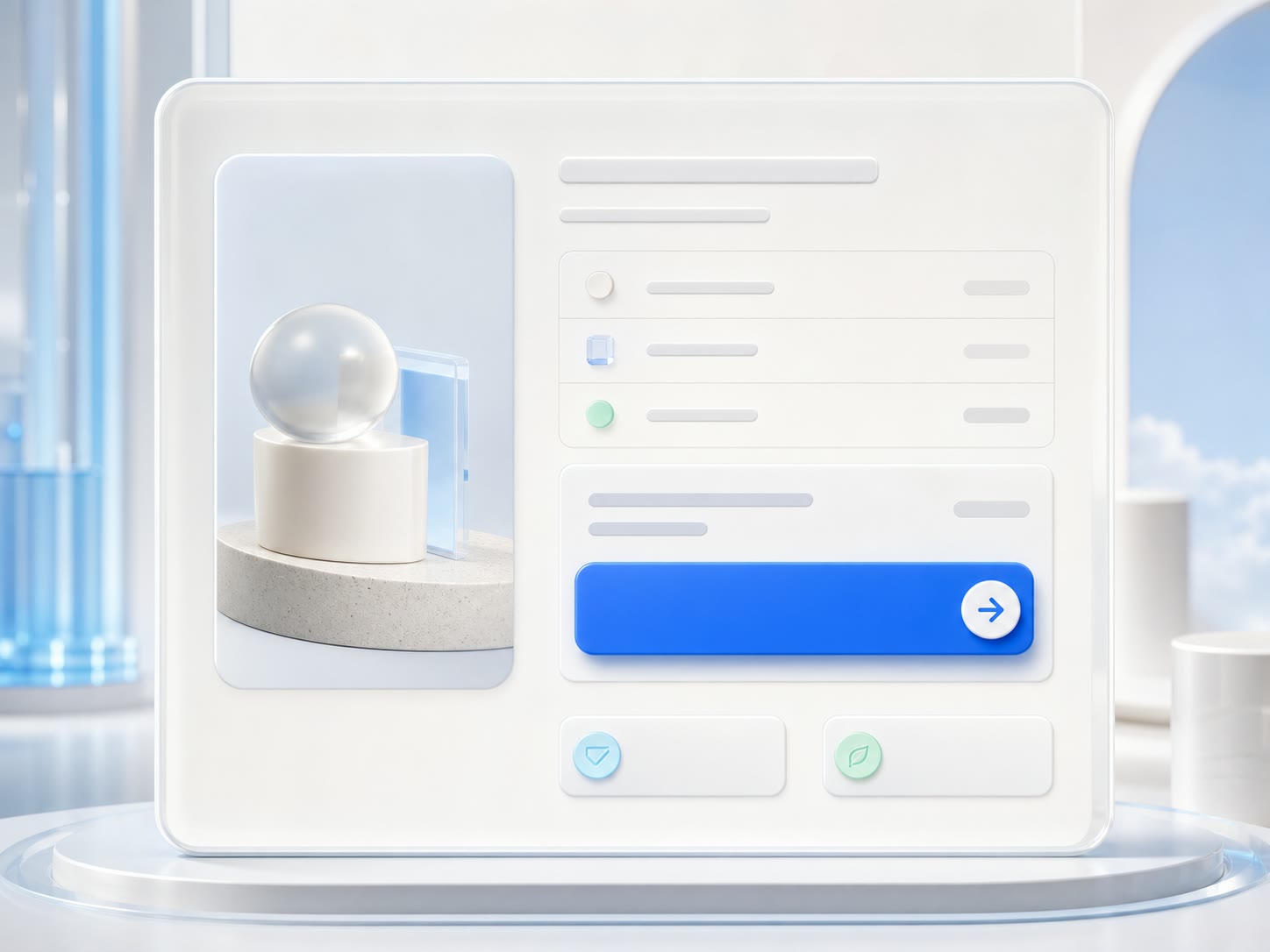 A focused checkout with one clear primary action and quiet secondary choices