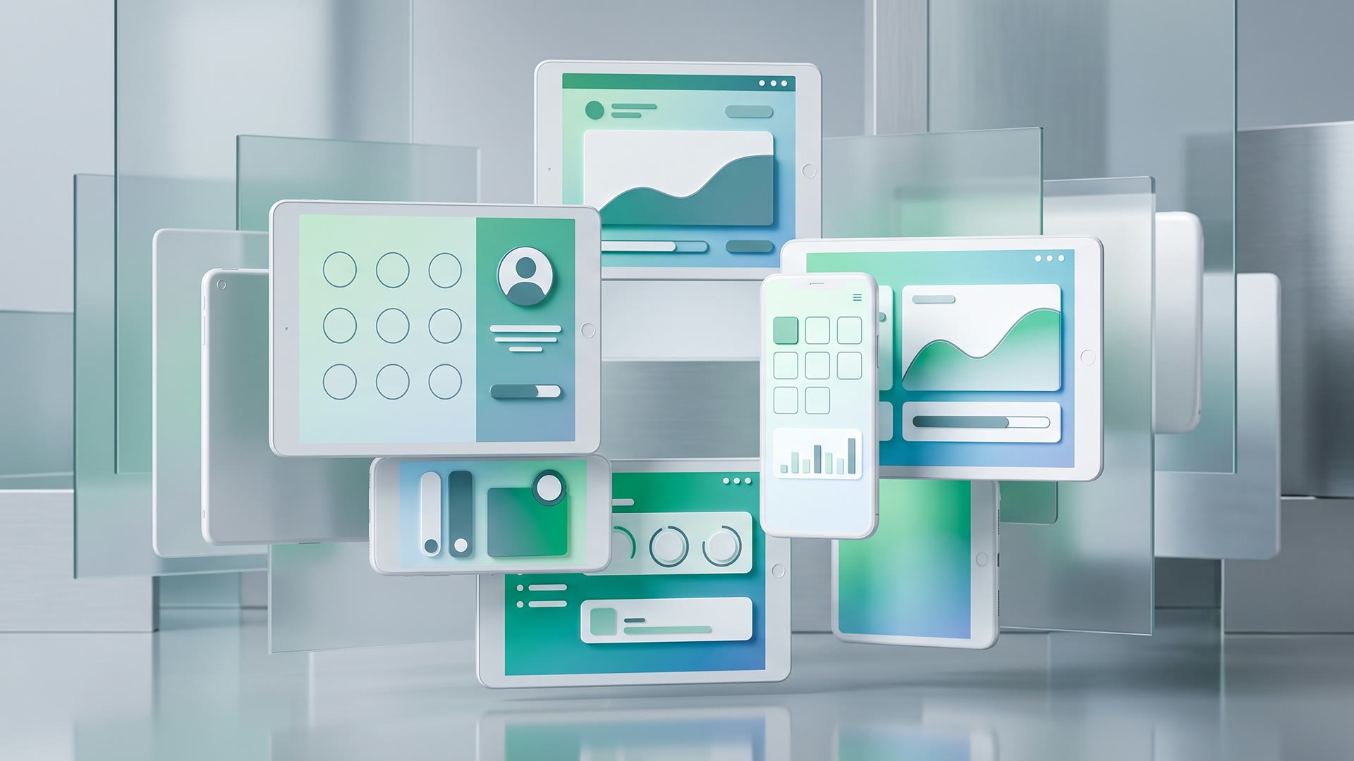 Interface components illustrating trust cues